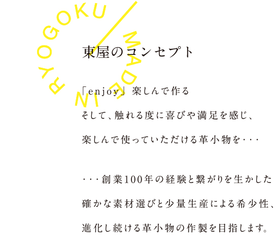 東屋のコンセプト